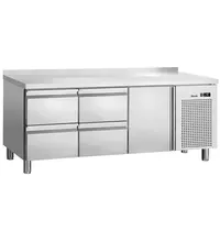 Bartscher Koelwerkbank | 420L | 1 Deuren + 4 Laden (1/1 GN) | 0°C/+10°C | Geforceerd | Achteropstand | 1792x700x850/900(h)mm