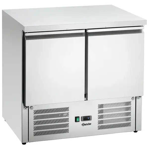 Koelwerkbank | 260L | 2 Deuren (1/1 GN) | 0°C/+10°C | Geforceerd | 900x700x880(h)mm