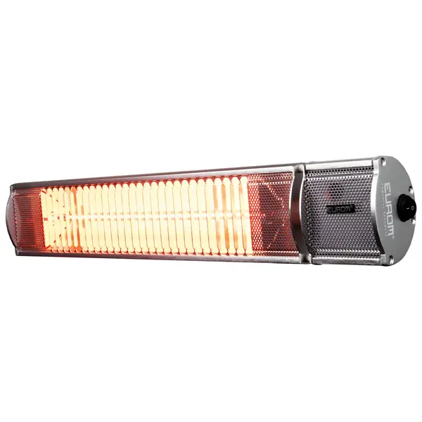 Terrasverwarmer | GOLDEN COMFORT | Elektrisch | Aluminium | 1.8kW (230V) | Incl. Afstandsbediening | Spuitwaterdicht | 570x110x110(h)mm