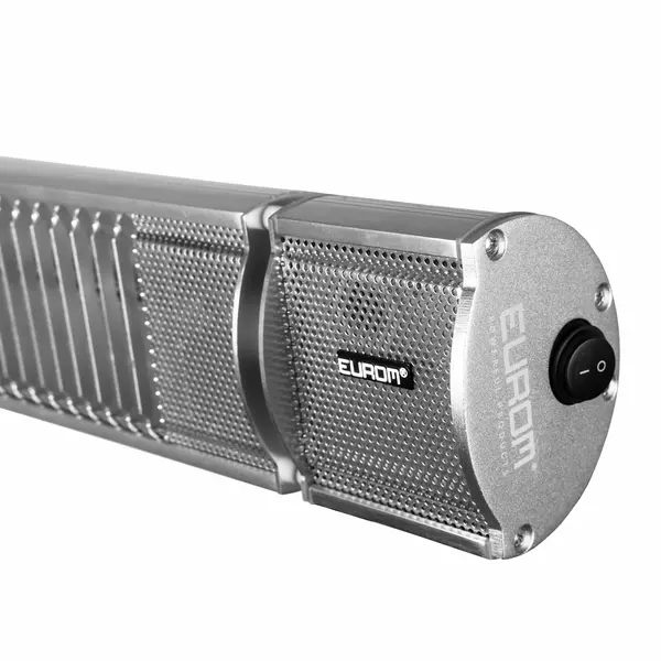 Terrasverwarmer | GOLDEN COMFORT | Elektrisch | Aluminium | 1.8kW (230V) | Incl. Afstandsbediening | Spuitwaterdicht | 570x110x110(h)mm