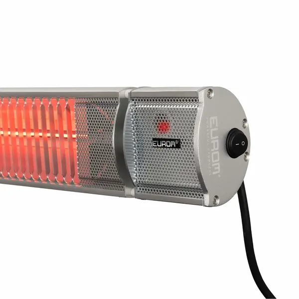 Terrasverwarmer | GOLDEN COMFORT | Elektrisch | Aluminium | 2.2kW (230V) | Incl. Afstandsbediening | Spuitwaterdicht | 600x100x77(h)mm