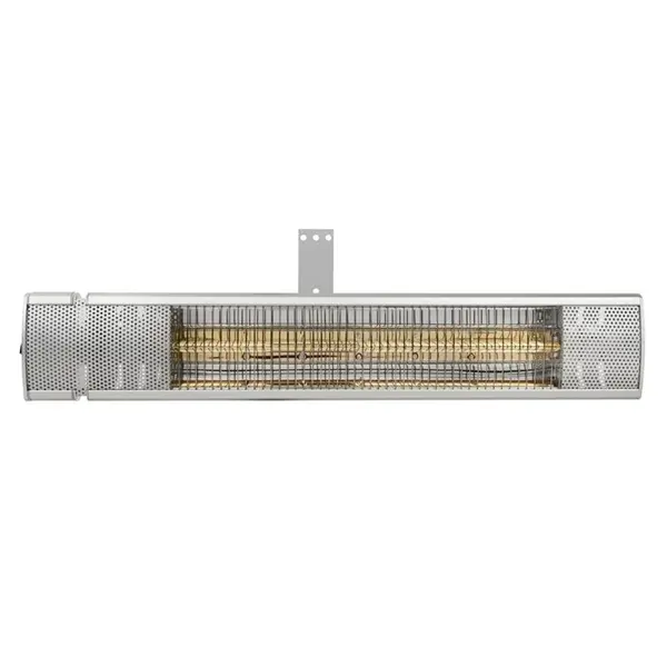 Terrasverwarmer | Elektrisch | Aluminium | 2kW (230V) | Waterdicht | 605x105x162(h)mm