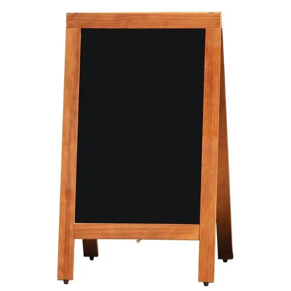 Krijtstoepbord | Hout | Schrijfvlak 560x860mm