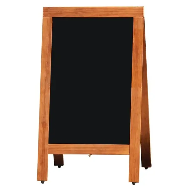 Krijtstoepbord | Hout | Schrijfvlak 400x620mm