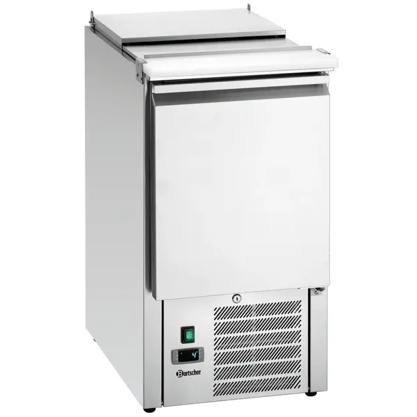 Saladette | 140L | 1 Deur (1/1 GN) | Boven 1x 1/1 GN | 0°C/+10°C | Geforceerd | Klapdeksel | 455x700x887(h)mm
