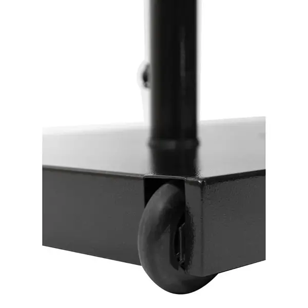 Menukast | BLACK STAR XXL | Zwart | 8x A4 | Verlicht | Incl. Standaard | 970x780x1350(h)mm