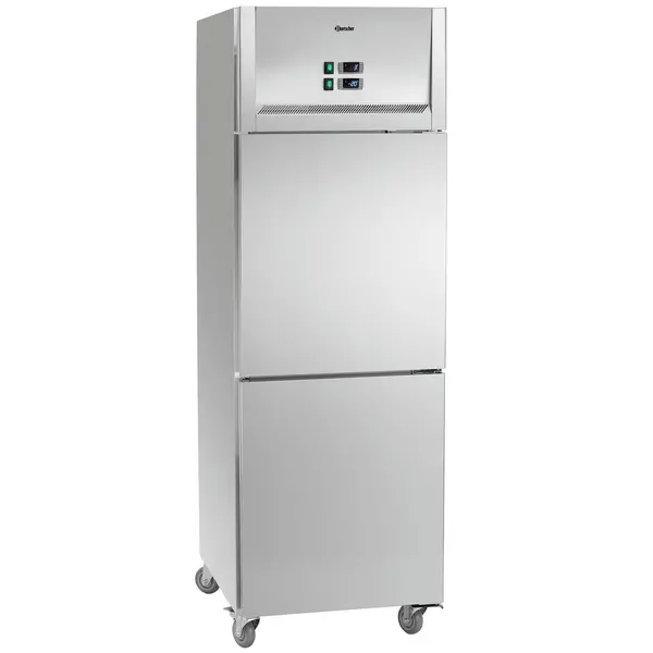 Koel-/Vrieskast | 484L (2/1 GN) | RVS | -18°C/-22°C & 0°C/+10°C) | Geforceerd | Wielen (Geremd) | 645x840x2008(h)mm