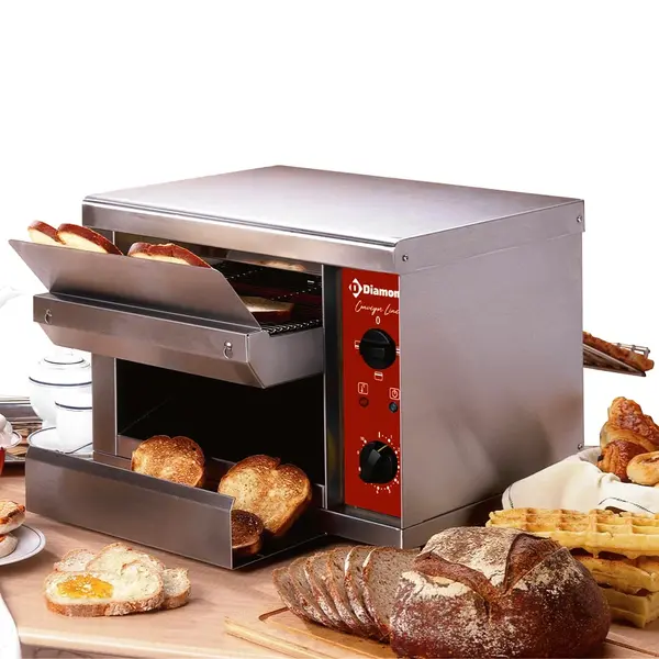 Toaster | Automatisch | 300/450 Sneden/u | 2.65kW | 500x680x460(h)mm