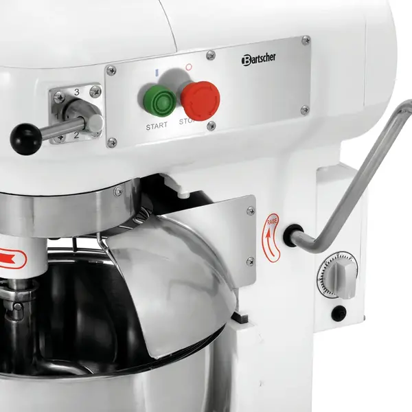 Planeetmenger | 7.5kg/20L | 3 Snelheden | Vaste Kop | Verwijderbare Kom | 1.1kW (230V) | 496x530x800(h)mm