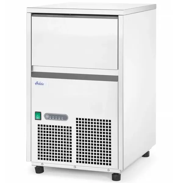 IJsblokjesmachine | Volle Blokjes | 22kg/24u | Bunker 6kg | Luchtgekoeld | 380x520x637(h)mm