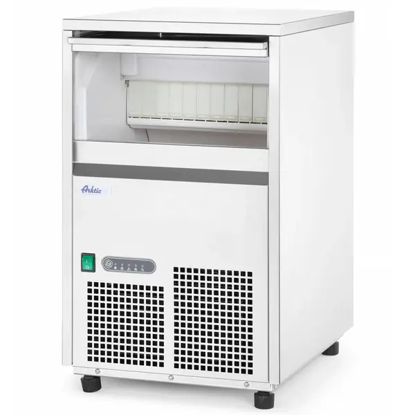 IJsblokjesmachine | Volle Blokjes | 22kg/24u | Bunker 6kg | Luchtgekoeld | 380x520x637(h)mm