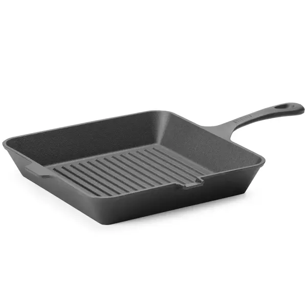 Grillpan | Gietijzer | Div. Warmtebronnen | 250x250x50(h)mm