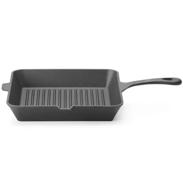 Grillpan | Gietijzer | Div. Warmtebronnen | 250x250x50(h)mm