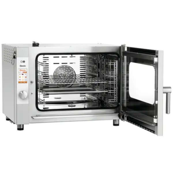 Combisteamer | SILVERSTEAM | Elektrisch | 5 Niveaus (1/1 GN) | 50°C/300°C | 7.7kW (400V) | Touchscreen | 890x835x675(h)mm