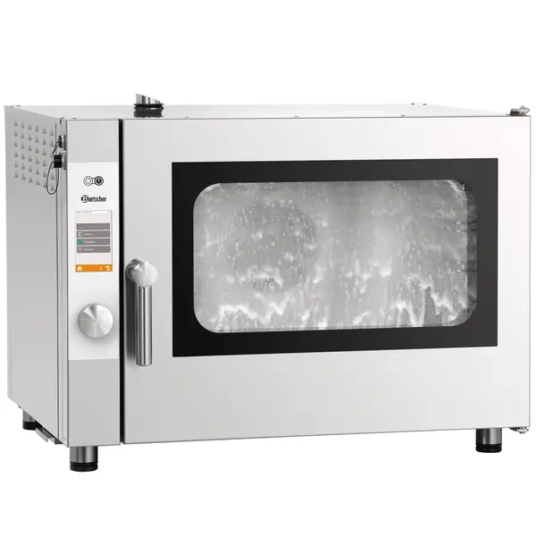Combisteamer | SILVERSTEAM | Elektrisch | 5 Niveaus (1/1 GN) | 50°C/300°C | 6.3kW (400V) | Zelfreiniging | Touchscreen | 890x835x675(h)mm