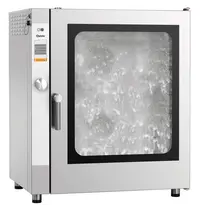 Bartscher Combisteamer | SILVERSTEAM | Elektrisch | 10 Niveaus (1/1 GN) | 50°C/300°C | 12.6kW (400V) | Zelfreiniging | Touchscreen | 890x835x1065(h)mm