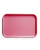 AmerBox Dienblad | Polypropyleen | 1/1 GN | Rood | Stapelbaar | 530x325x20(h)mm 