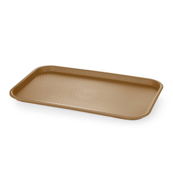 Dienblad | Polypropyleen | Bruin | 1/1 GN | Stapelbaar | 530x325x20(h)mm