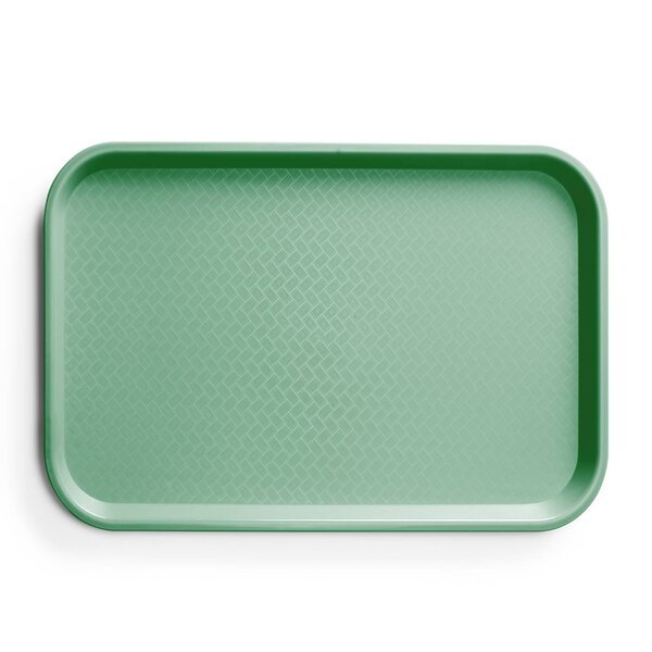 Dienblad | Polypropyleen | Groen | 1/1 GN | Stapelbaar | 530x325x20(h)mm