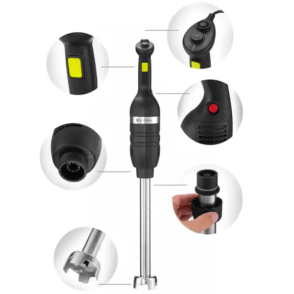 Staafmixer | KitchenLine | Regelbare Snelheid (4.000-16.000RPM) | Staaflengte 500mm | Cap. 120L | 0.5kW (230V) | Ø100x916(h)mm