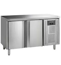 Tefcold Koelwerkbank | Energiezuinig | 238L | 2 Deuren (1/1 GN) | -2°C/+8°C | Geforceerd | Bluetooth | Werkblad Afneembaar | 1360x700x860(h)mm 