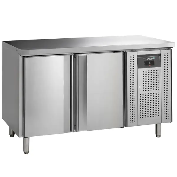 Koelwerkbank | Energiezuinig | 238L | 2 Deuren (1/1 GN) | -2°C/+8°C | Geforceerd | Bluetooth | Werkblad Afneembaar | 1360x700x860(h)mm