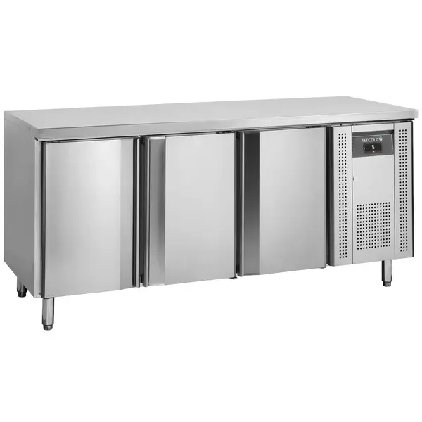 Koelwerkbank | Energiezuinig | 368L | 3 Deuren (1/1 GN) | -2°C/+8°C | Geforceerd | Bluetooth | Werkblad Afneembaar | 1795x700x860(h)mm