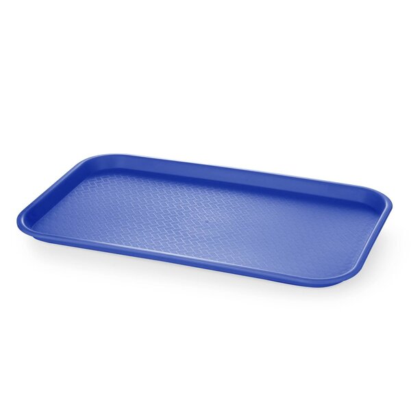 Dienblad | Polypropyleen | Blauw | 1/1 GN | Stapelbaar | 530x325x20(h)mm