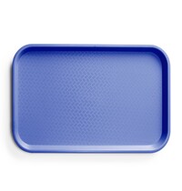 AmerBox Dienblad | Polypropyleen | 1/1 GN | Blauw | Stapelbaar | 530x325x20(h)mm
