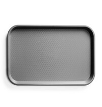 AmerBox Dienblad | Polypropyleen | 1/1 GN | Zwart | Stapelbaar | 530x325x20(h)mm