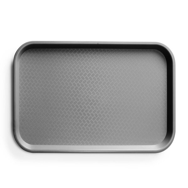 Dienblad | Polypropyleen | 1/1 GN | Zwart |  Stapelbaar | 530x325x20(h)mm