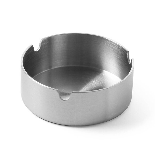 Terras Asbak | RVS | Ø80x30(h)mm