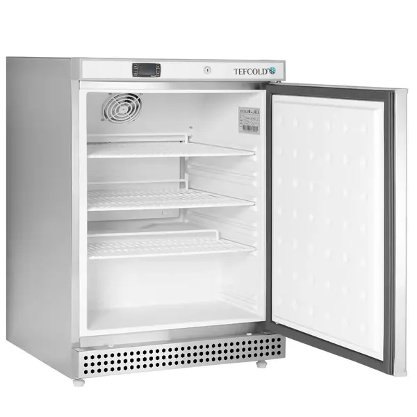 Koelkast | SERIE U | Energiezuinig | 129L | RVS | -2°C/+8°C | Statisch + Ventilator | Wielen | 600x615x855(h)mm