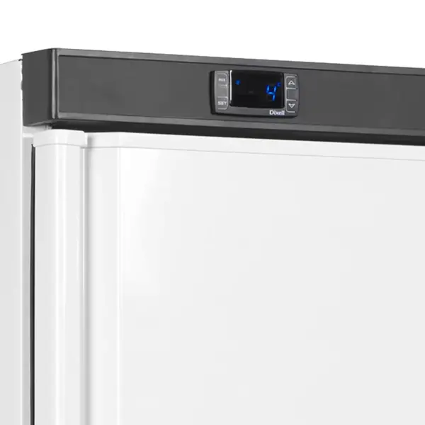 Koelkast | SERIE U | Energiezuinig | 361L | Wit/Zwart | -2°C/+8°C | Statisch + Ventilator | Wielen | 600x615x1855(h)mm