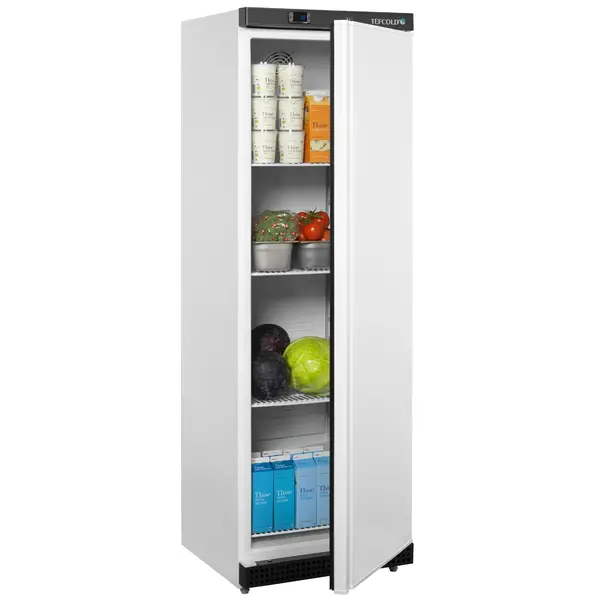 Koelkast | SERIE U | Energiezuinig | 361L | Wit/Zwart | -2°C/+8°C | Statisch + Ventilator | Wielen | 600x615x1855(h)mm