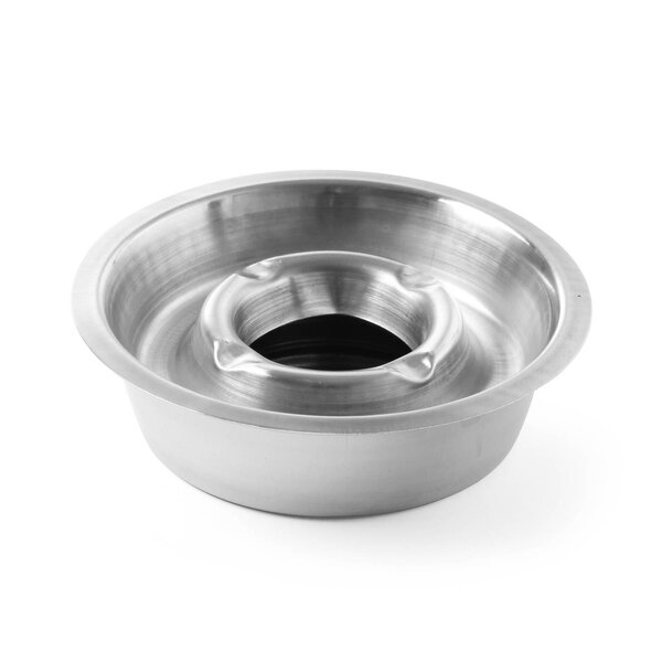 Terras Asbak | RVS | Ø140x40(h)mm