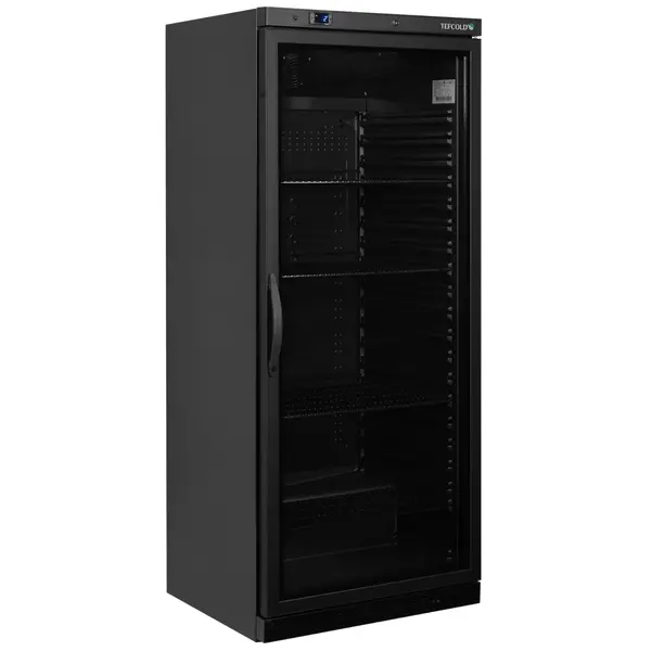 Koelkast | SERIE U | 605L (2/1 GN) | Zwart | +2°C/+10°C | Statisch + Ventilator | Wielen | 777x695x1895(h)mm