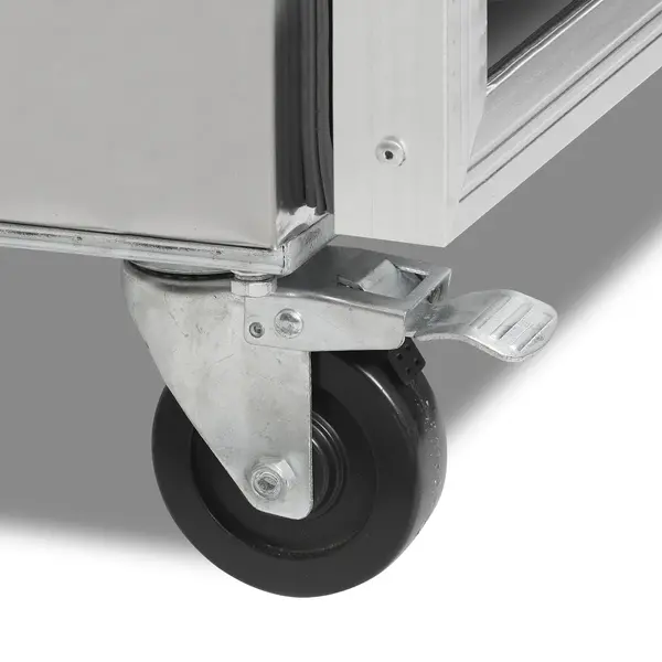 Koelkast | Energiezuinig | 1300L (2/1 GN) | RVS | -2°C/+8°C | Geforceerd | Bluetooth + App | Wielen (Geremd) | 1420x875x2090(h)mm