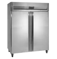 Tefcold Koelkast | Energiezuinig | 1300L (2/1 GN) | RVS | -2°C/+8°C | Geforceerd | Bluetooth + App | Wielen (Geremd) | 1420x875x2090(h)mm 