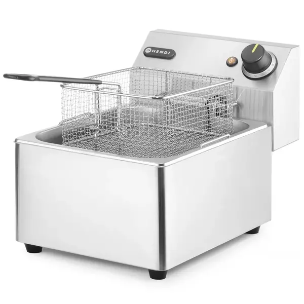 Friteuse | KitchenLine | Elektrisch | 6L | 50°C/190°C | 3.3kW (230V) | 269x430x300(h)mm