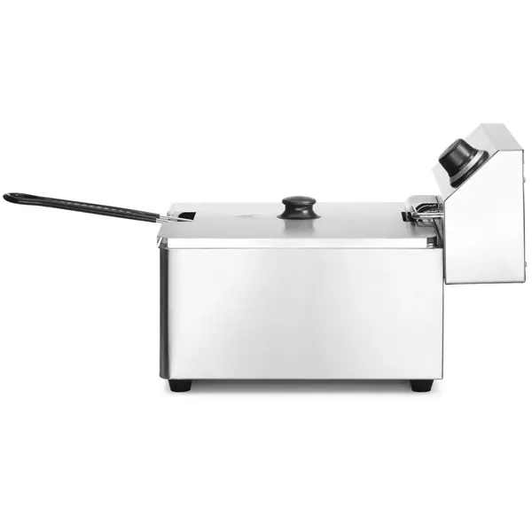 Friteuse | KitchenLine | Elektrisch | 6L | 50°C/190°C | 3.3kW (230V) | 269x430x300(h)mm