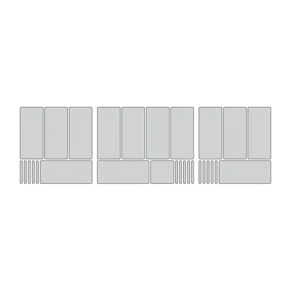 Schepijsvitrine | ISOA | 602L | 13x 5L + 1x 2.5L | -16°C/-23°C | Statisch | Gekoelde Reserve | Wielen | 1804x694x1330(h)mm