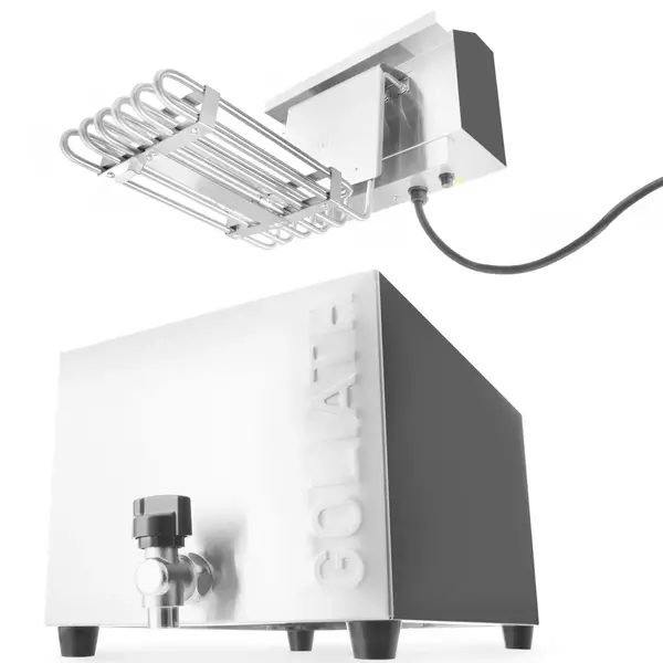 Friteuse | GOLIATH | Elektrisch | 10L | 50°C/190°C | 10.2kW (400V) | Aftapkraan | 300x585x392(h)mm