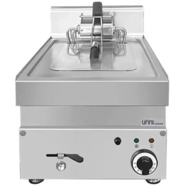 Friteuse | ECO | Elektrisch | 10L | 100°C/190°C | 10kW (400V) | Aftapkraan | 400x650x300(h)mm