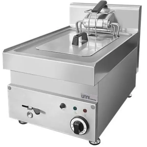 Friteuse | ECO | Elektrisch | 10L | 100°C/190°C | 10kW (400V) | Aftapkraan | 400x650x300(h)mm