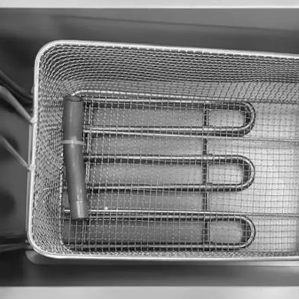 Friteuse | ECO | Elektrisch | 10+10L | 100°C/190°C | 20kW (400V) | Aftapkranen | 600x650x300(h)mm