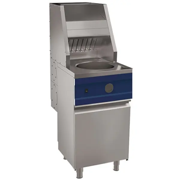 Friteuse | Gas | 13L | 120°C/195°C | 17kW | Piëzo Ontsteking | Aftapkraan | 550x920x1610(h)mm