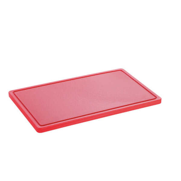 Snijplank | PRO | HDPE | Rood | HACCP | Sapgeul | 530x325x24(h)mm