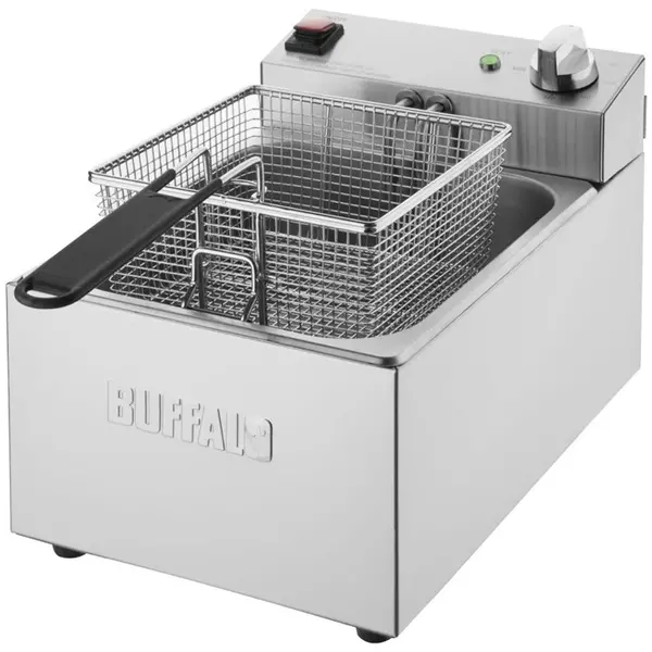 Friteuse | Elektrisch | 5L | 60°C/190°C | 2.8kW (230V) | 270x410x280(h)mm