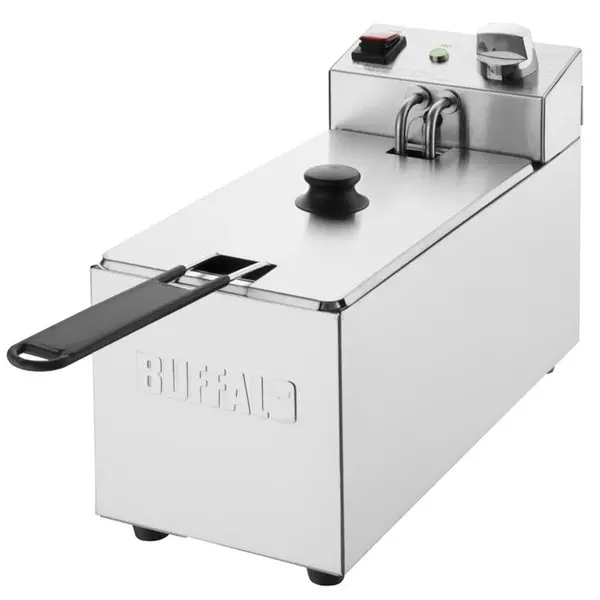 Friteuse | Elektrisch | 3L | 60°C/190°C | 2kW (230V) | 180x410x280(h)mm